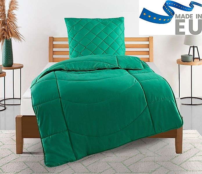 OTTO home Steppbett + Kopfkissen "Microlux, Bettdecke 135x200 cm, 155x220 c günstig online kaufen