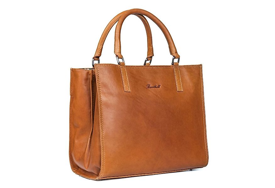 Benthill Henkeltasche Damen Echt Leder Tasche Handtasche Frauen Shopper Gro günstig online kaufen