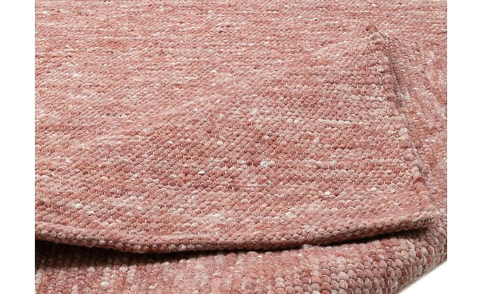 THEKO Handwebteppich  Alpen ¦ rot ¦ Wolle ¦ Maße (cm): B: 90 H: 1,2 Teppich günstig online kaufen