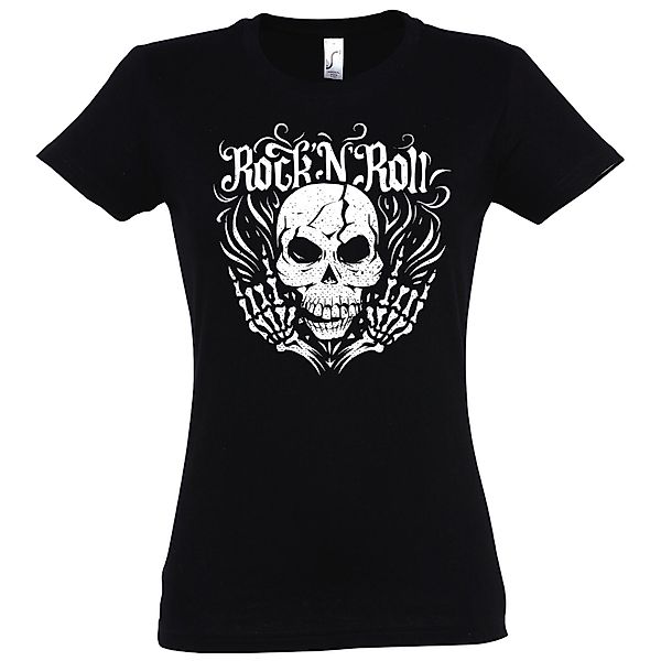 Youth Designz T-Shirt Skull Rock and günstig online kaufen