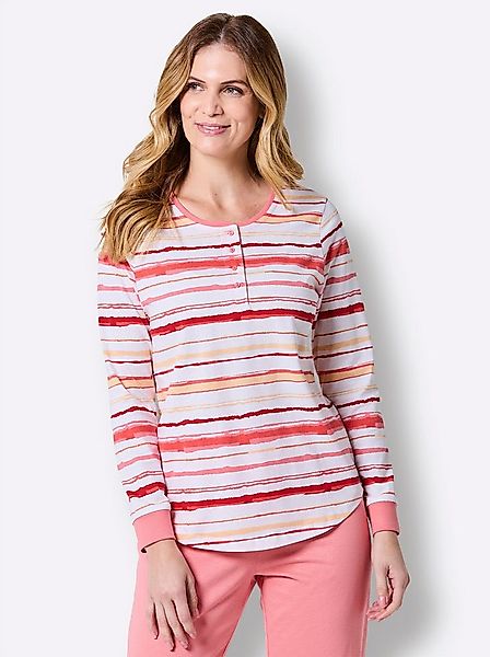 Witt Schlafanzug Schlafanzug-Shirt Langarm günstig online kaufen