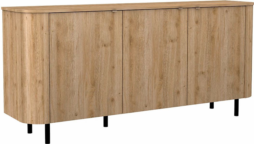 Home affaire Sideboard "Murano, 181 cm breit, 3 Türen, Anrichte, Kommode, S günstig online kaufen