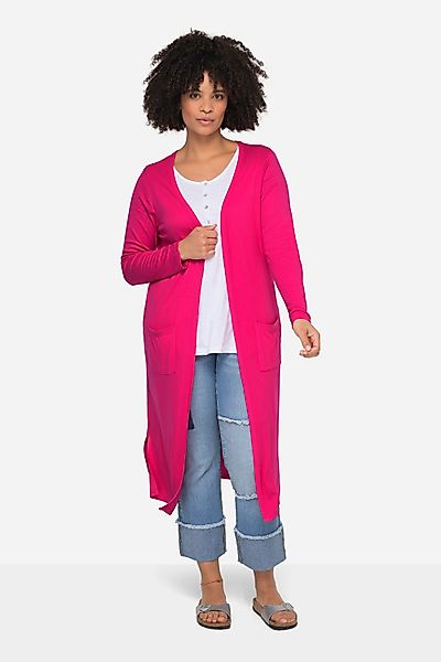 Janet & Joyce Longsleeve Long-Shirtjacke gerade günstig online kaufen