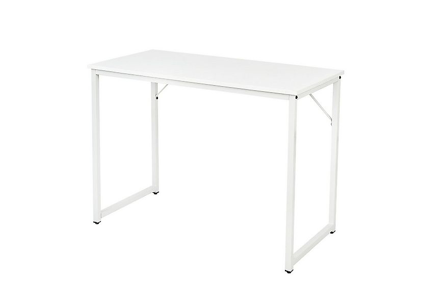 COSTWAY Schreibtisch Computertisch, 91 kg belastbar, 100 x 50 x 77 cm günstig online kaufen