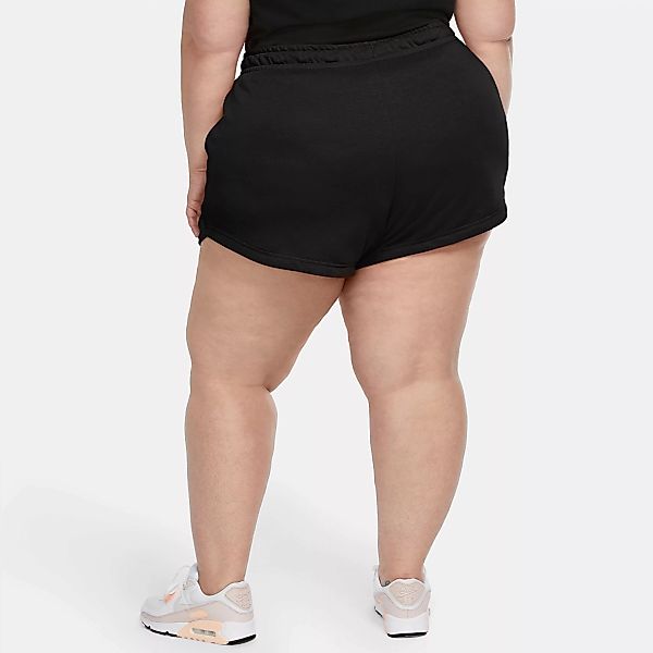 Nike Sportswear Shorts In Großen Größen 3X Black / White günstig online kaufen