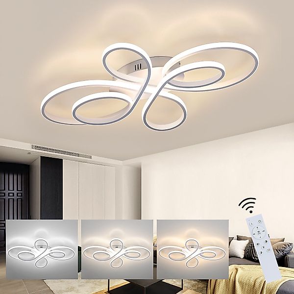 ZMH LED Deckenleuchte Dimmbar - Wohnzimmerlampe günstig online kaufen