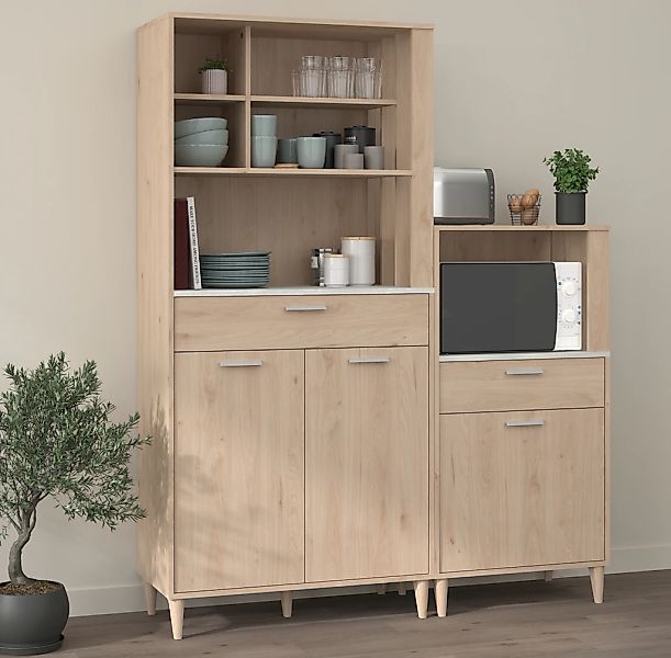 Parisot Schrank-Set "Gala 1" Set, 2 Stk. tlg. dekorative Claustra an den Se günstig online kaufen