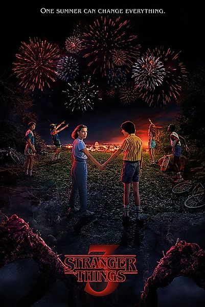 Poster Stranger Things - Poster - Season 3 - One Summer günstig online kaufen