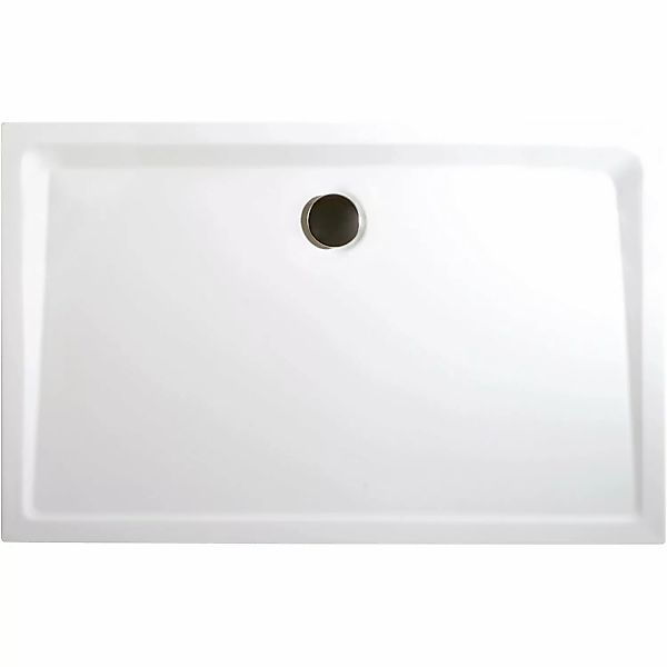 Schulte Duschwannen-Set Extraflach Rechteck 140 cm x 90 cm Alpinweiß günstig online kaufen
