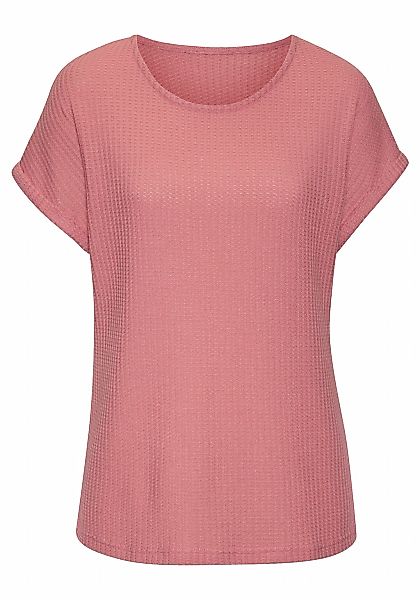 Vivance Kurzarmshirt "aus weicher Piqué-Qualität" günstig online kaufen
