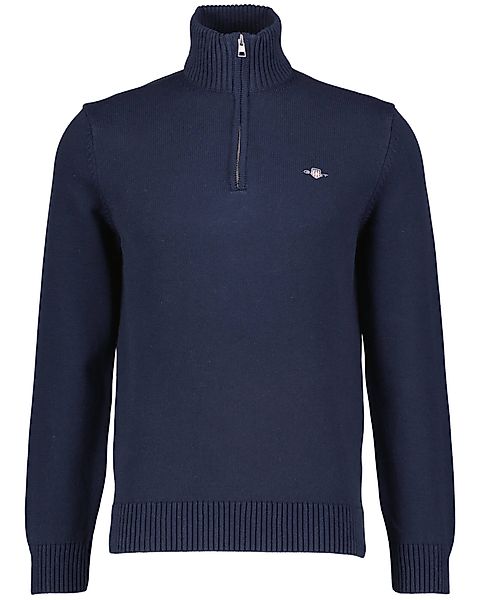 Gant Strickpullover Herren Troyer CASUAL COTTON günstig online kaufen