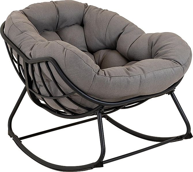 Lesli Living Schaukelstuhl Schaukelstuhl Relax-Stuhl Gartenstuhl günstig online kaufen