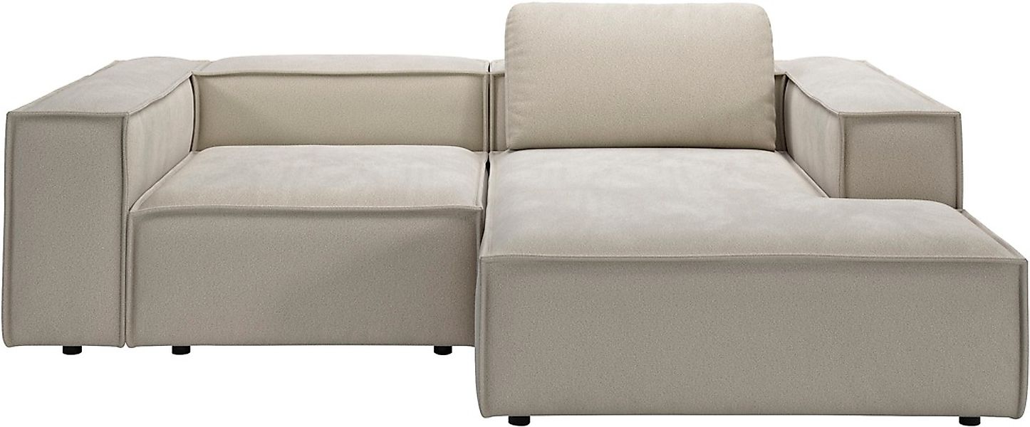 PLACES OF STYLE Ecksofa "Watertown, kompakte L-Form, 246 cm breite für klei günstig online kaufen