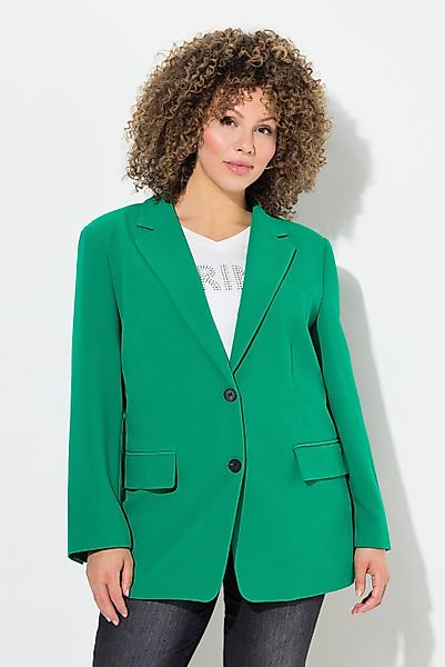 Ulla Popken Blusenblazer Blazer oversized Reverskragen günstig online kaufen