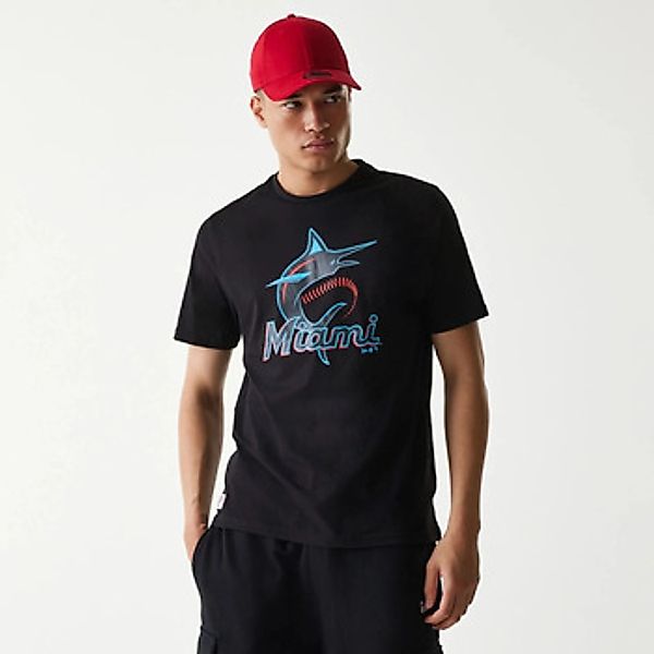 New-Era  T-Shirt T-shirt Miami Marlins Nos MLB Regular günstig online kaufen