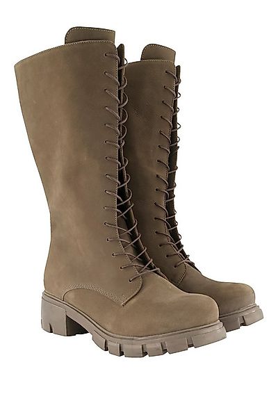 Ulla Popken Lederstiefel XL-Schaft Zipper Weite H Stiefel günstig online kaufen