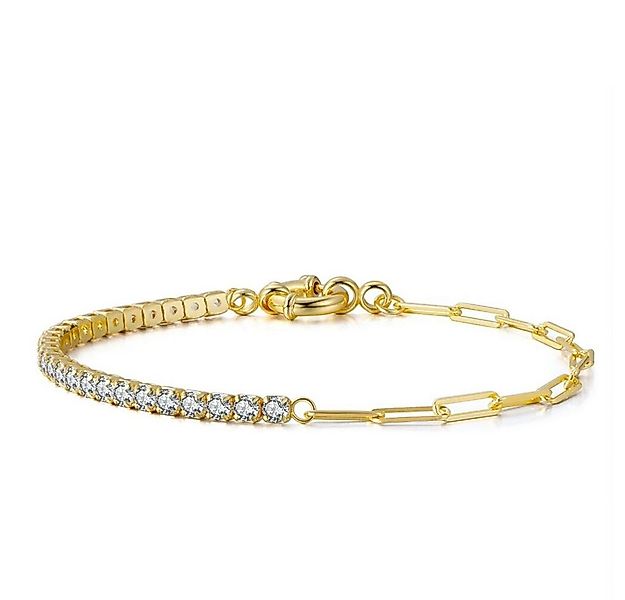 ROUGEMONT Tennisarmband Elegantes Damen Tennisarmband 3mm 925 Silber Armban günstig online kaufen