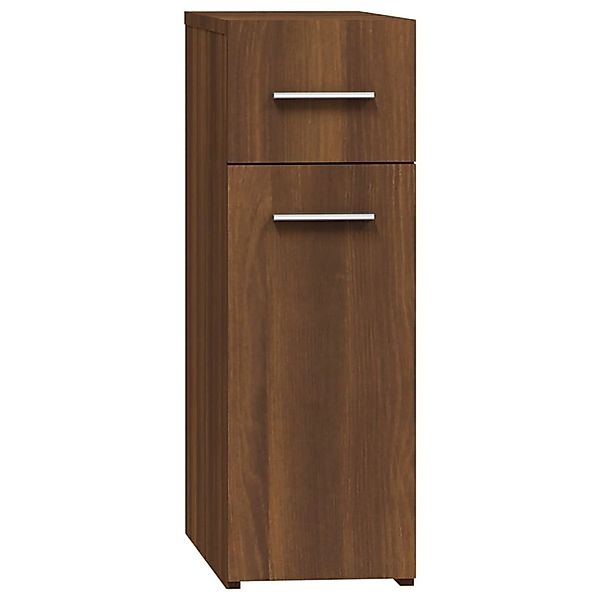 vidaXL Apothekerschrank Braun Eichen-Optik 20x45,5x60 cm Holzwerkstoff günstig online kaufen