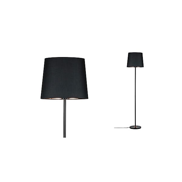 Paulmann "Neordic Stehleuchte Enja E27 max. 20W Schwarz/Kupfer Stoff/Marmor günstig online kaufen
