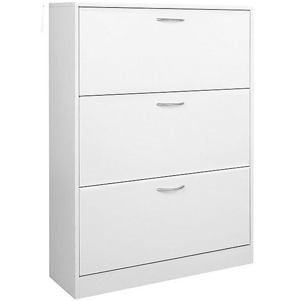 Homfa Schuhschrank (1-St) Schuhregal mit 3 günstig online kaufen