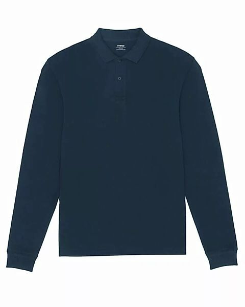 Herren Langarm Poloshirt Aus Bio-baumwolle günstig online kaufen
