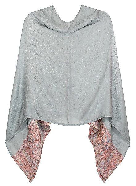 dy_mode Blusenponcho Eleganter Damen Poncho Geblümt günstig online kaufen