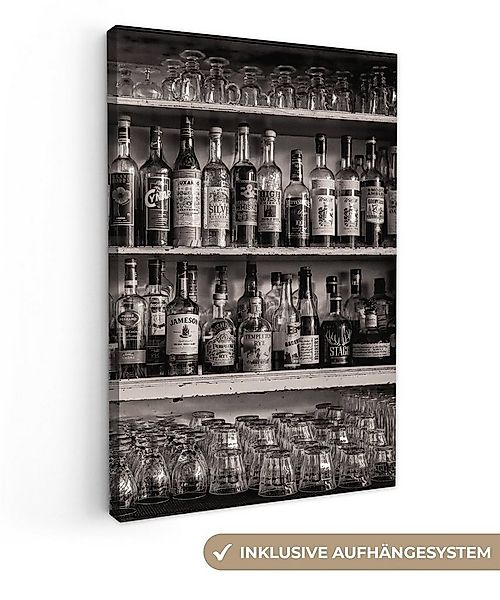 OneMillionCanvasses® Leinwandbild Bar - Alkohol - Spirituosen - Stilleben, günstig online kaufen
