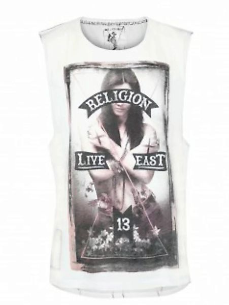 Religion Herren Shirt Rebel Club (XXL) (wei) günstig online kaufen