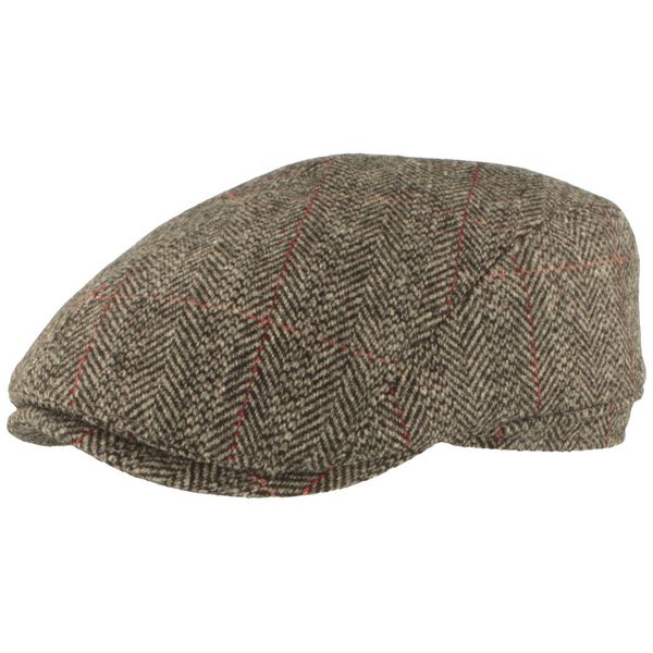 Breiter Baseball Cap Schiebermütze aus Wolle günstig online kaufen