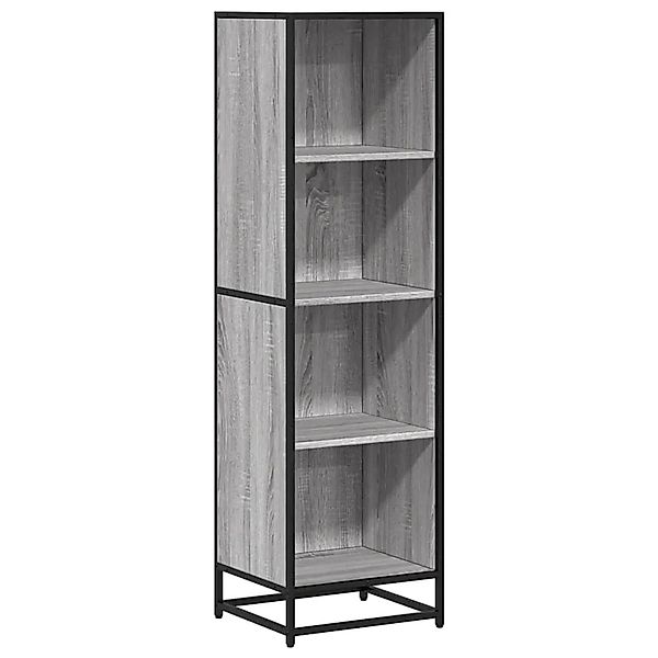 vidaXL Bücherregal Grau Sonoma 40x35x139 cm Holzwerkstoff 849127 günstig online kaufen