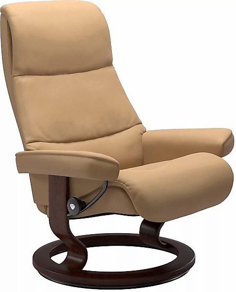 Stressless® Relaxsessel »View«, mit Classic Base, Größe L, Gestell Braun günstig online kaufen