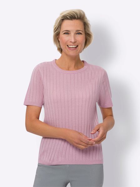Sieh an! Strickpullover Kurzarmpullover günstig online kaufen