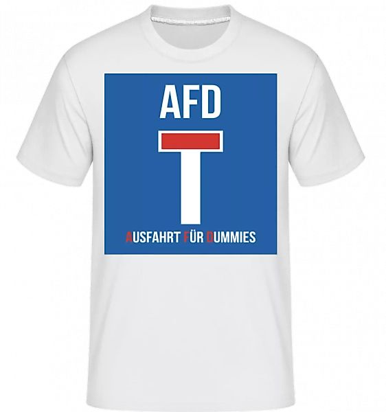 AFD Sackgasse · Shirtinator Männer T-Shirt günstig online kaufen