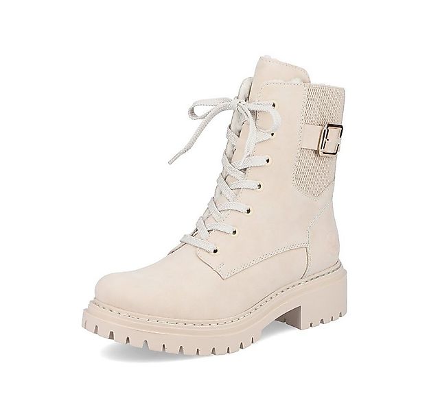 Rieker Rieker - Stiefel: Morelia/Weaving - Beige Stiefel günstig online kaufen