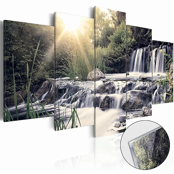 Acrylglasbild - Waterfall Of Dreams [glass] günstig online kaufen