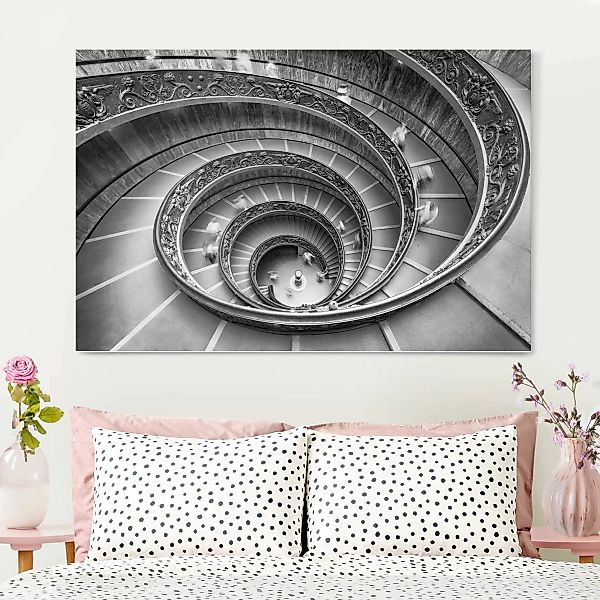Leinwandbild Bramante Treppe günstig online kaufen