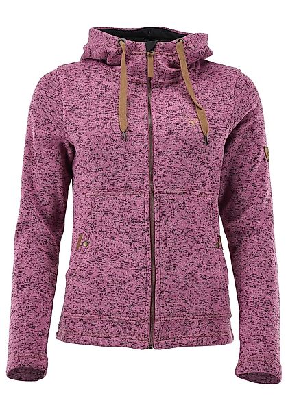 Tom Collins Strickfleecejacke Adisur Damen Kapuzenjacke günstig online kaufen