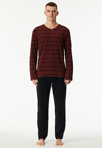 Schiesser Schlafanzug Casual Nightwear (2 tlg) seitliche Taschen, wärmend, günstig online kaufen