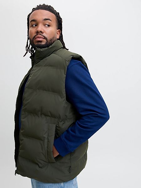 Jack & Jones PlusSize Steppweste "JJESOHO BODYWARMER COLLAR SN PLS" günstig online kaufen