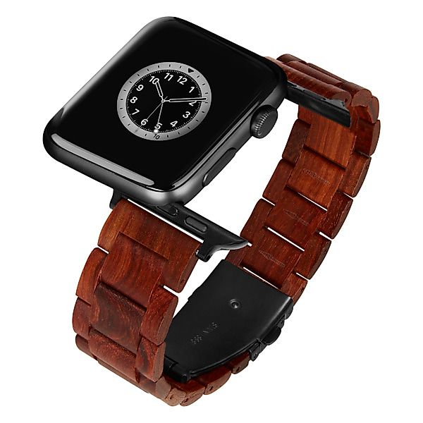 Laimer Smartwatch Uhrband Amsterdam - Sandelholz Rot - Kompatibel Mit Apple günstig online kaufen