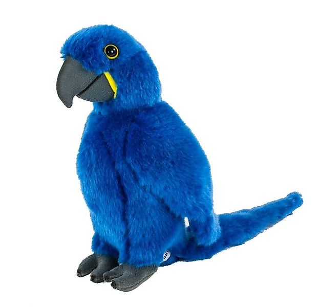 Teddys Rothenburg Kuscheltier Papagei dunkelblau 26 cm Plüschvogel (Stoffti günstig online kaufen