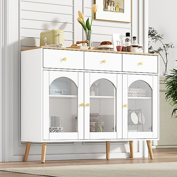 HAUSS SPOLE Wohnzimmer-Set Kommode mit 3 günstig online kaufen