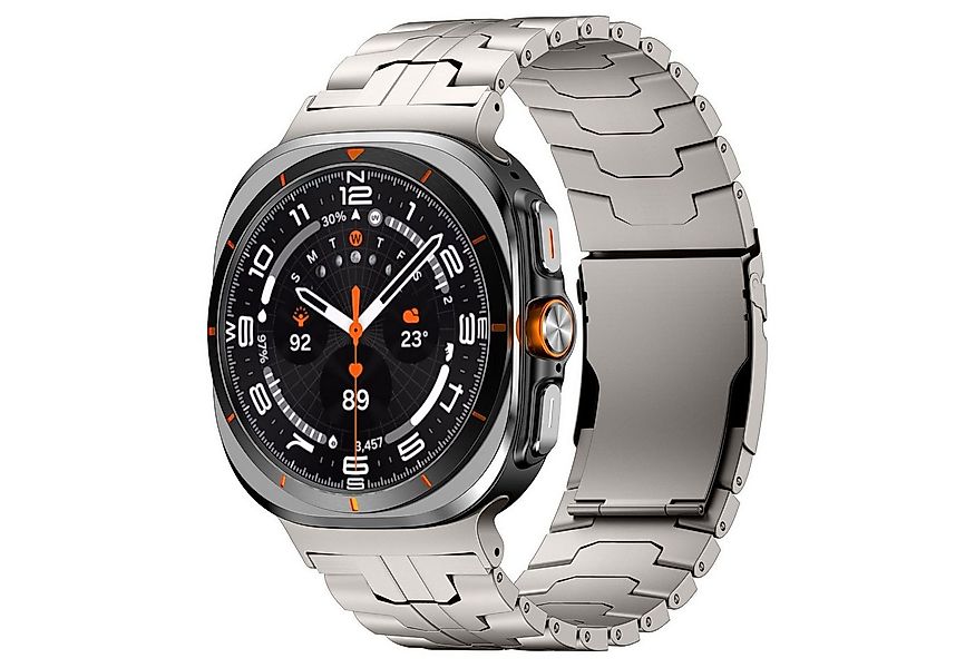 Wigento Smartwatch-Armband Für Samsung Galaxy Watch Ultra 47mm Three Bead M günstig online kaufen