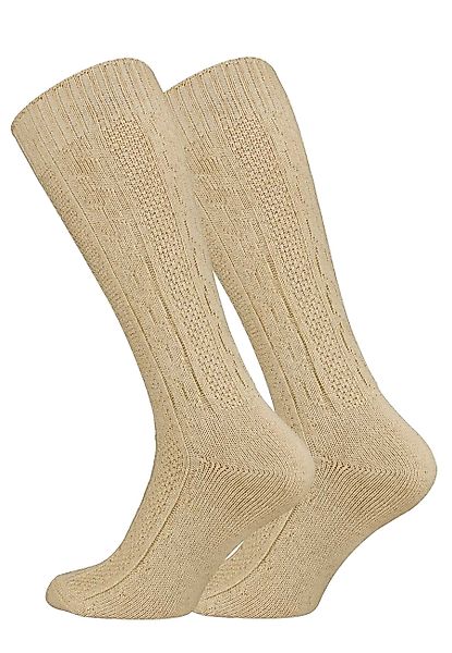 Cotton Prime® Socken (2-Paar) mit Zopfmuster günstig online kaufen