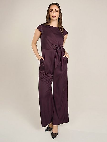 Apart Jumpsuit mit asymmetrischem Wickel zum knoten günstig online kaufen