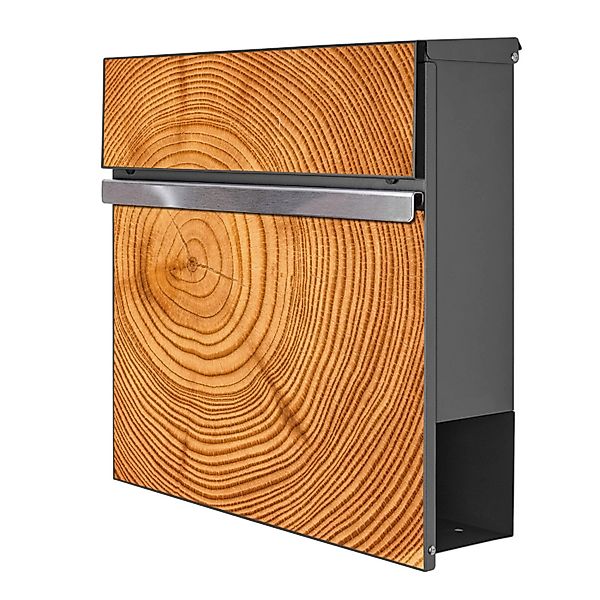 Banjado Briefkasten Anthrazit 37x37x10.5cm Groß / Inkl. Montagematerial & 2 günstig online kaufen