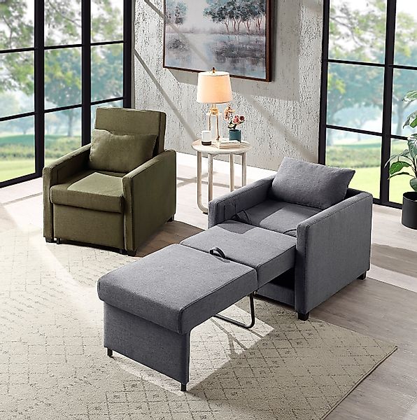 ATLANTIC home collection Relaxsessel "Jerry" mit Bettfunktion, als Gästebet günstig online kaufen