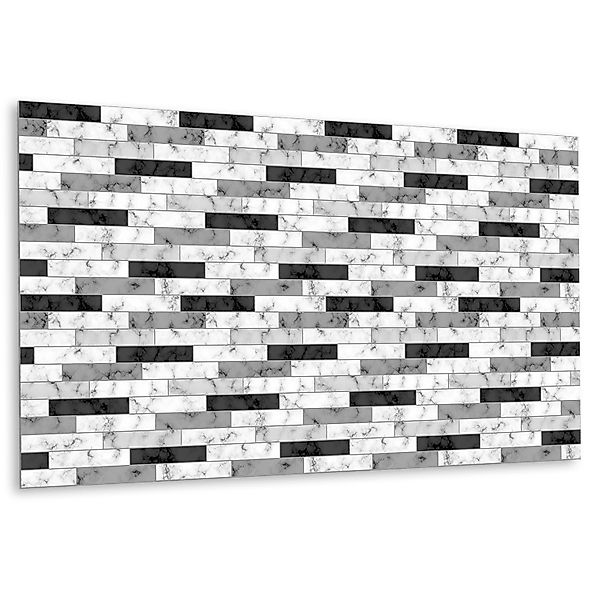 Tulup Spritzschutz Küchenrückwand Vinyl-Fliesen Selbstklebend Wandpaneele günstig online kaufen