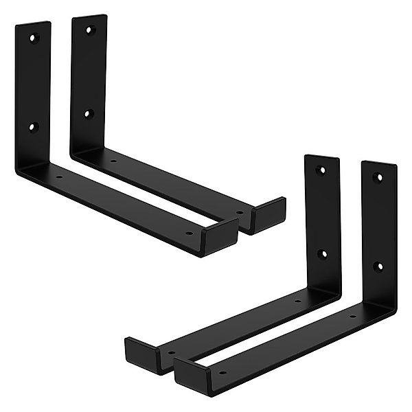 ML-DESIGN Wandregalhalter Regalhalterung L-Form aus Metall, günstig online kaufen
