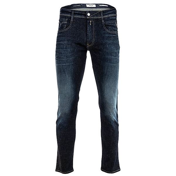 Replay Regular-fit-Jeans Herren Jeans Baumwolle Hyperflex ANBASS günstig online kaufen